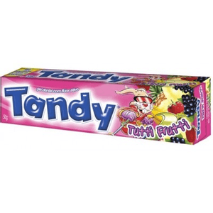 Produto Creme dental tandy t frutti 50 gramas foto 1