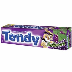 Produto Creme dental tandy uva 50 gramas foto 1