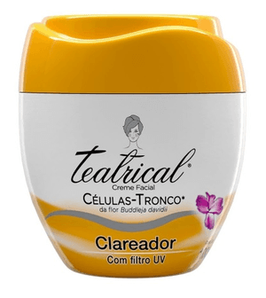 Produto Creme facial clareador teatrical 100g foto 1