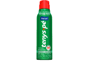 Produto Tenys pé desodorante para os pés jato seco canforado 150ml foto 1