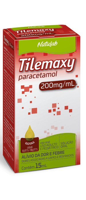 Produto Tilemaxy 200mg sabor tutti-frutii 15ml natulab foto 1