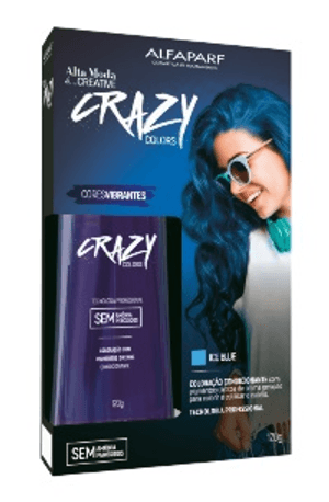 Produto Tonalizante crazy colors ice blue 120g foto 1