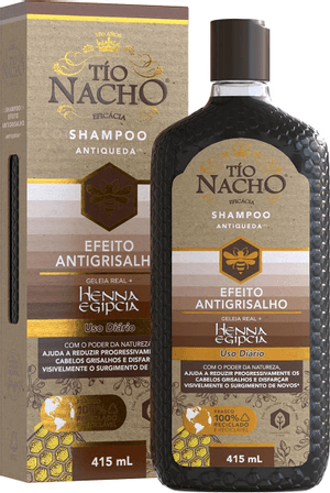 Produto Shampoo antiqueda tio nacho efeito antigrisalho 415ml foto 1