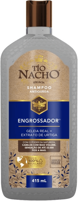 Produto Shampo engrossador 415ml tio nacho foto 1