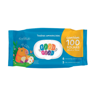 Produto Toalhas umedecidas good good baby com 100unids foto 1