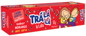 Produto Creme dental trá lá lá kids morango 50g
 foto 1