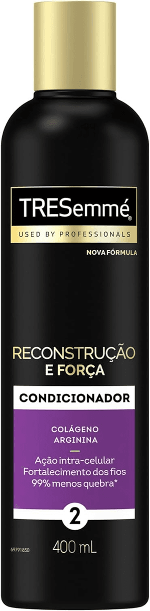 Produto Condicionador reconstrução e força 400ml tresemmé foto 1