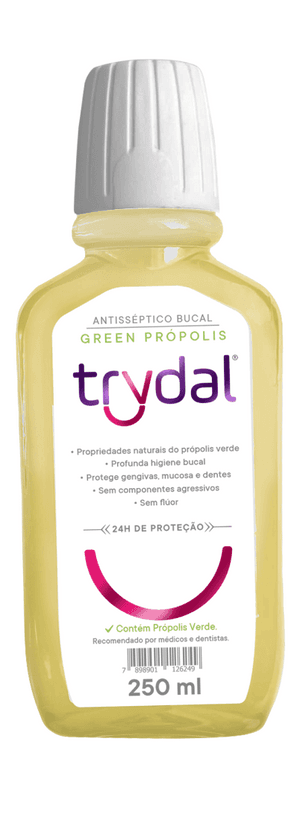 Produto Antisséptico bucal green própolis 250ml trydal foto 1