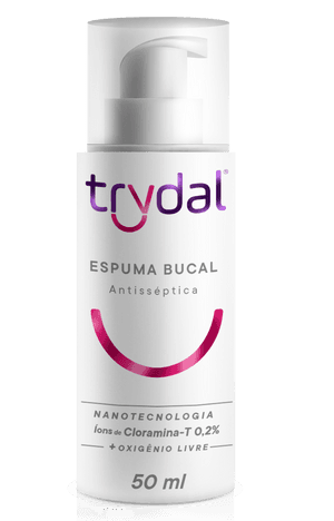 Produto Espuma bucal antisséptica cloramina-t 0,2% 50ml trydal foto 1