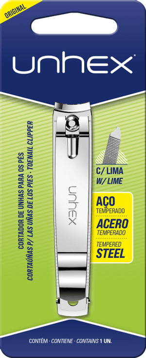 Produto Cortador de unhas para os pés unhex 1 unidade foto 1