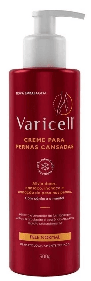 Produto Creme para pernas cansadas 300g varicell 
 foto 1