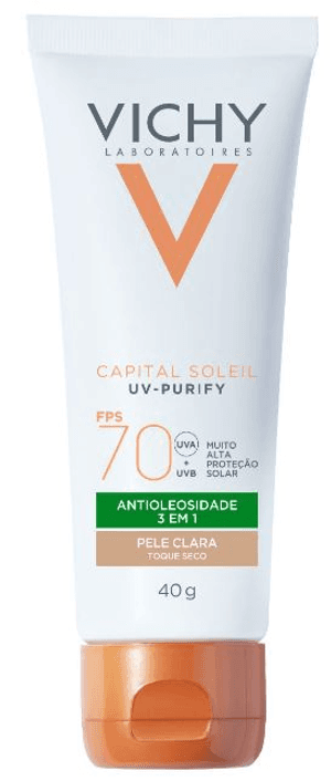 Produto Vichy capital soleil purify fps70 clara 40g foto 1