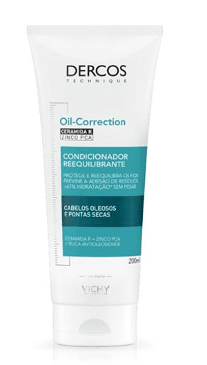 Produto Condicionador reequilibrante vichy dercos oil correction 200ml foto 1