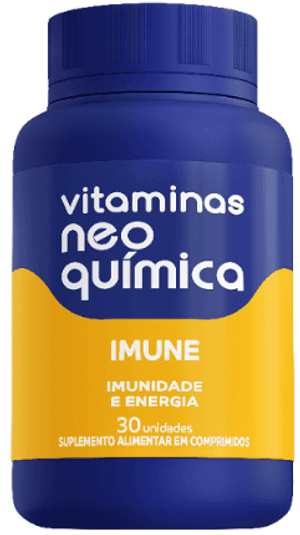 Produto Vitamina imune imunidade e energia 30 comprimidos neo química foto 1