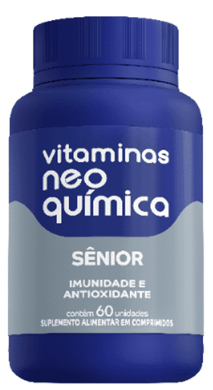 Produto Vitamina sênior imunidade e antioxidante 60 comprimidos neo química foto 1