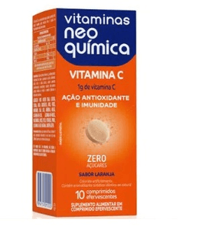 Produto Vitamina c 1gr 10 comprimidos efervecentes neo quimica foto 1