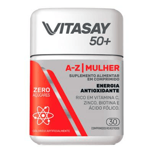 Produto Vitasay 50+ az mulher 30 comprimidos revestidos foto 1