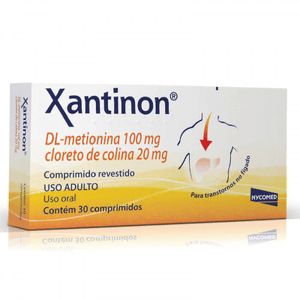 Produto Xantilon caixa com 30 comprimidos foto 1