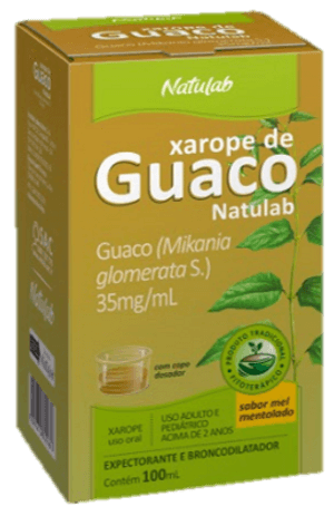 Produto Xarope de guaco sabor mel mentolado 100ml natulab foto 1