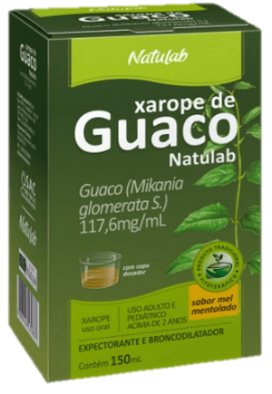 Produto Xarope de guaco sabor mel mentolado 150ml natulab foto 1
