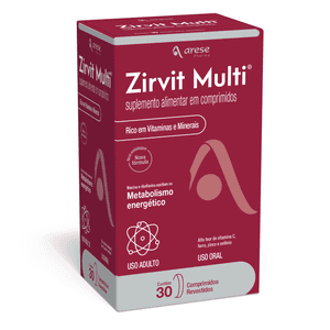 Produto Zirvit multi caixa com 30 comprimidos foto 1