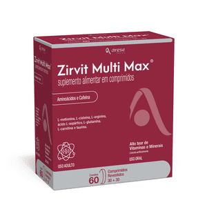 Produto Zirvit multi max 60cpr foto 1