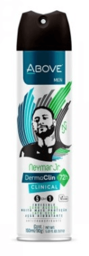 Produto Desodorante aerossol dermaclin above neymar men 150ml foto 1