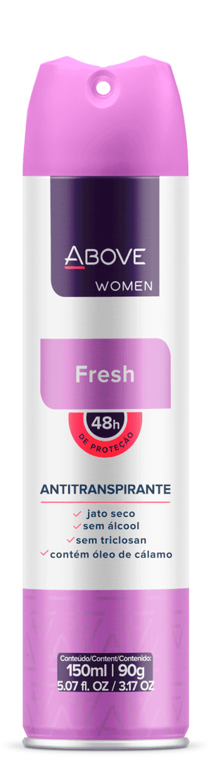 Produto Desodorante aerossol above women fresh 150ml
 foto 1