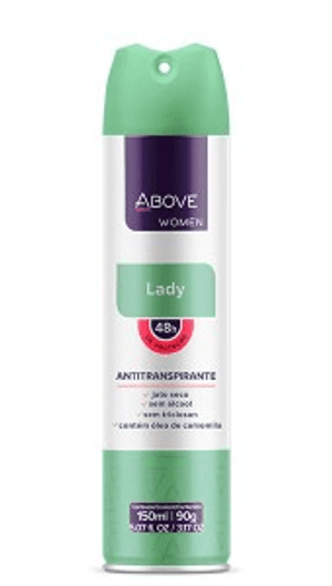 Produto Desodorante aerossol above women lady 150ml foto 1