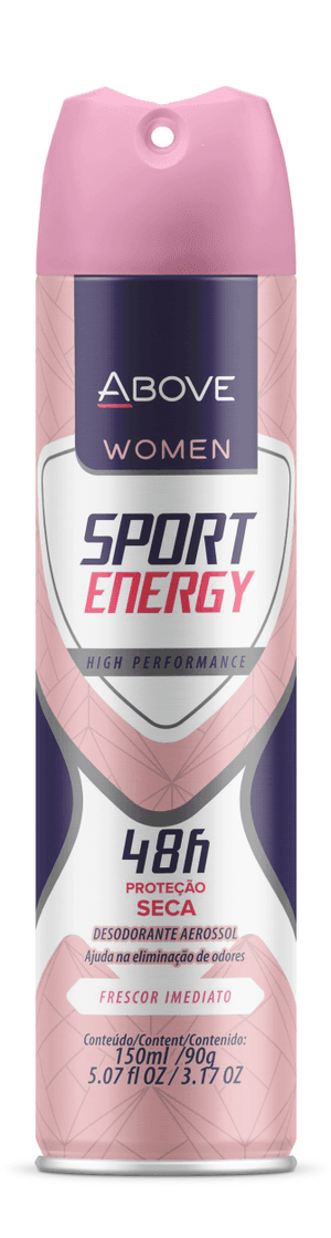 Produto Desodorante aerossol above women sport energy 150ml
 foto 1