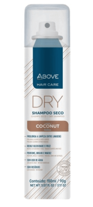 Produto Shampoo a seco above dry coconut 150ml foto 1