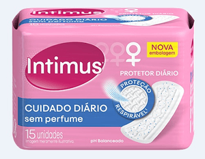 Produto Protetor diario intimus days sem perfume sem abas pacote com 15 unidades foto 1