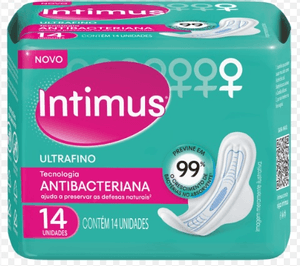 Produto Absorvente intimus ultrafino açao antibacteriana com 14 unidades foto 1