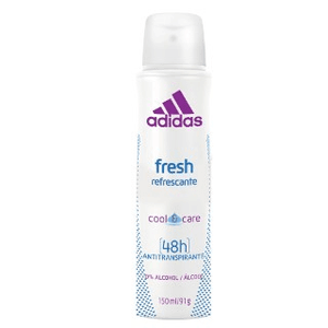 Produto Desodorante adidas aerosol action 3 fresh woman 150ml
 foto 1