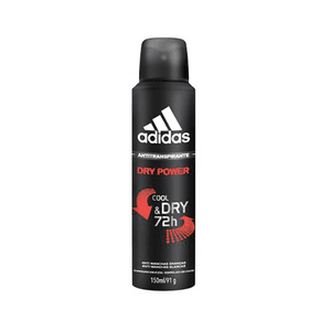 Produto Desodorante adidas aerosol dry power 150ml
 foto 1