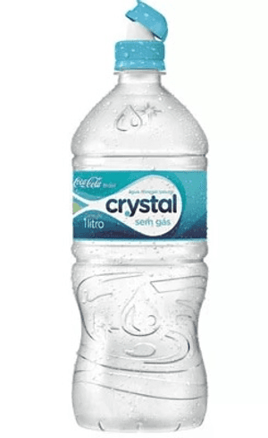 Produto Agua mineral crystal sem gas 1 litro foto 1