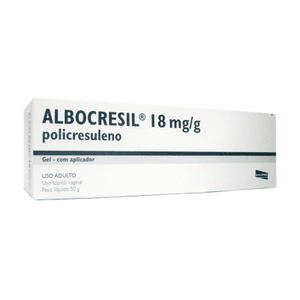 Produto Albocresil com aplicador 50 gramas gel foto 1