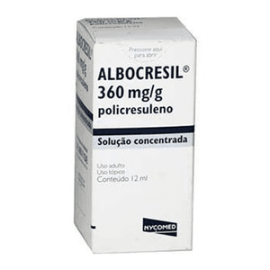 Produto Albocresil frasco 12ml sol foto 1