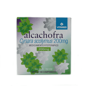 Produto Alcachofra 200 mg com 100 comprimidos vitamed foto 1