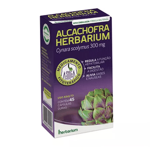 Produto Alcachofra 300 mg com 45 capsulas herbarium foto 1
