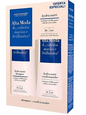 Produto Kit alfaparf hydra nutri shampoo 300ml + condicionador 300ml foto 1
