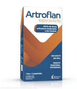 Produto Artroflan 150mg caixa com 60 comprimidos revestidos de liberacao retardada foto 1