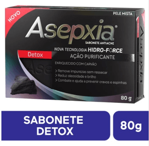 Produto Sabonete em barra asepxia detox 80g foto 1