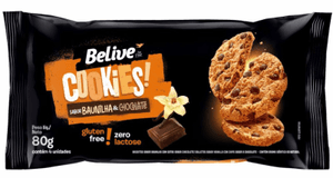 Produto Belive cookies 80g sabor baunilha e chocolate foto 1