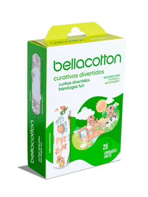 Produto Bella cotton curativos kids divertidos com 25 unidades foto 1