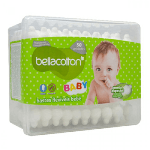Produto Bella cotton hastes flexiveis baby com 50 unidades foto 1
