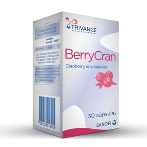 Produto Berrycran 500 mg 30 capsulas foto 1