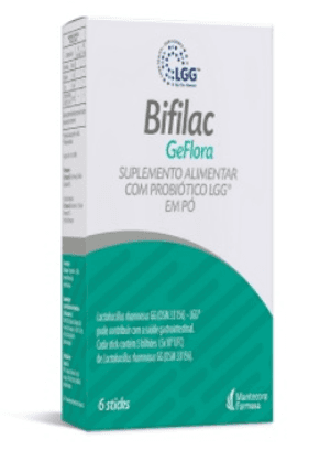 Produto Bifilac geflora 5bi em po caixa com 6 sticks foto 1