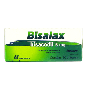 Produto Bisalax 5mg com 20drg uniao quimica foto 1