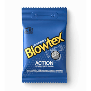 Produto Preservativo blowtex de bolso embalagem com 3 unidades foto 1